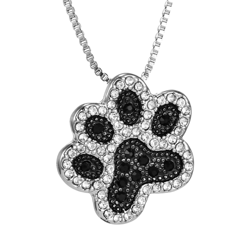 Dog Paw Pendant Necklace