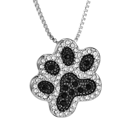 Dog Paw Pendant Necklace