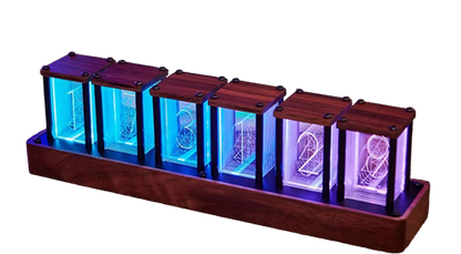 LED Glow Tube Clock