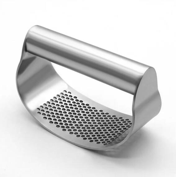 Stainless Steel Garlic Crusher