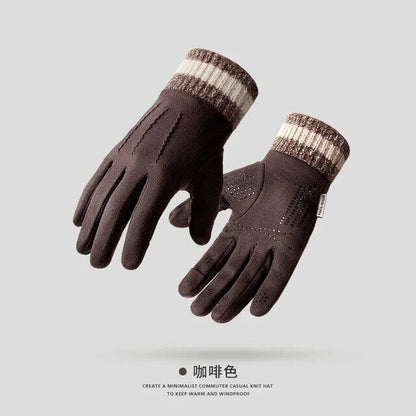 Thermal biking gloves