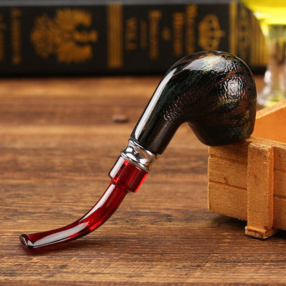 Resin Pattern Herb Pipe