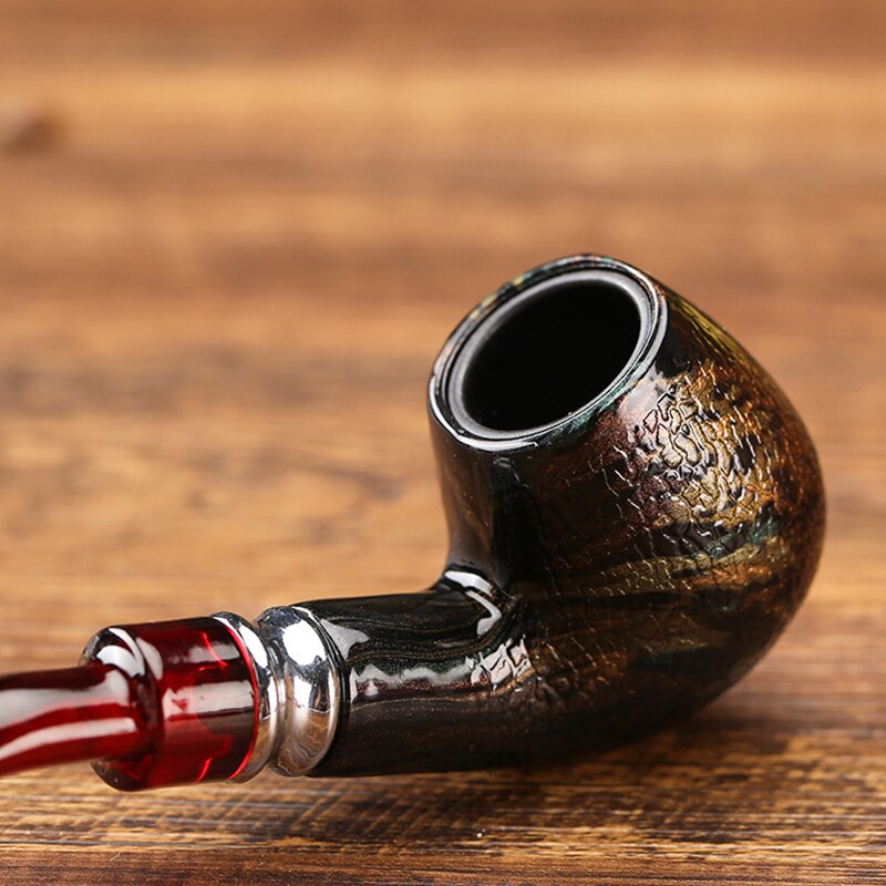 Resin Pattern Herb Pipe