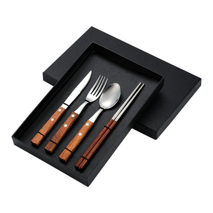 Rosewood Cutlery Set