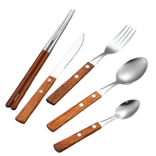 Rosewood Cutlery Set