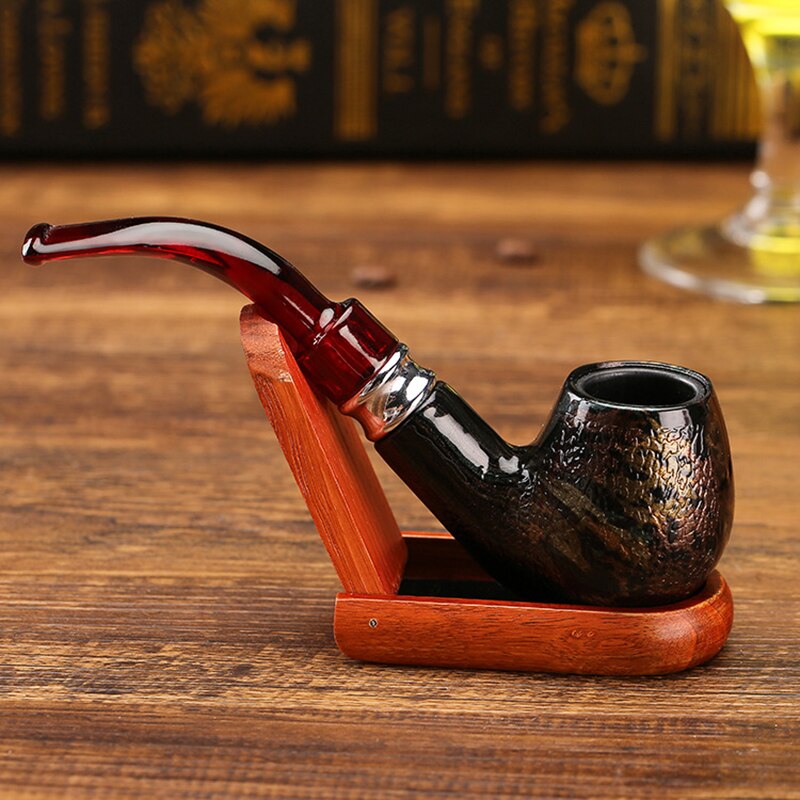 Resin Pattern Herb Pipe