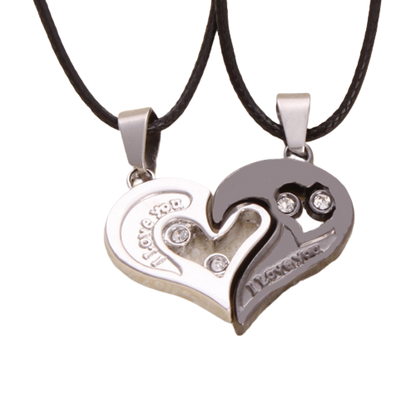 Couple Heart Necklace