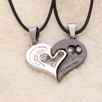 Couple Heart Necklace