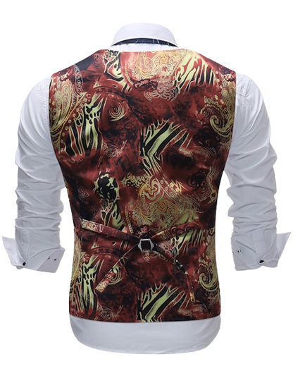 Filigree Print Waistcoat