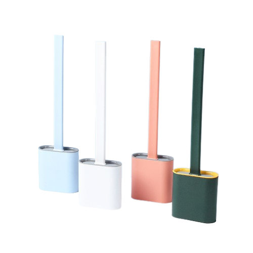 Silicone Toilet Brush Set