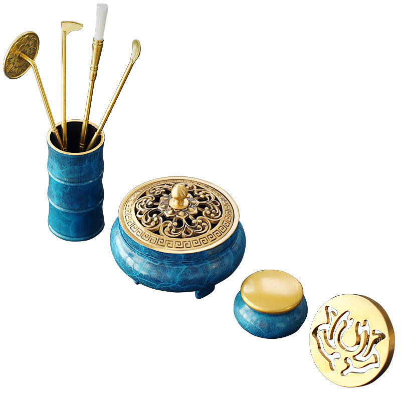 Blue Incense Burner