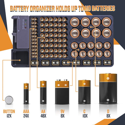 Battery Storage Organizer