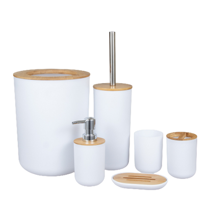 Bamboo&Wood Bathroom Set