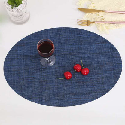 Oval Pvc Dining Mat