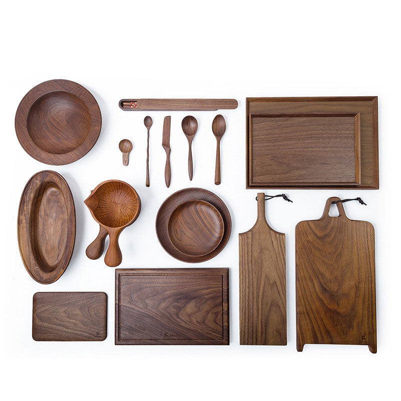 Minimalist Black Walnut Set