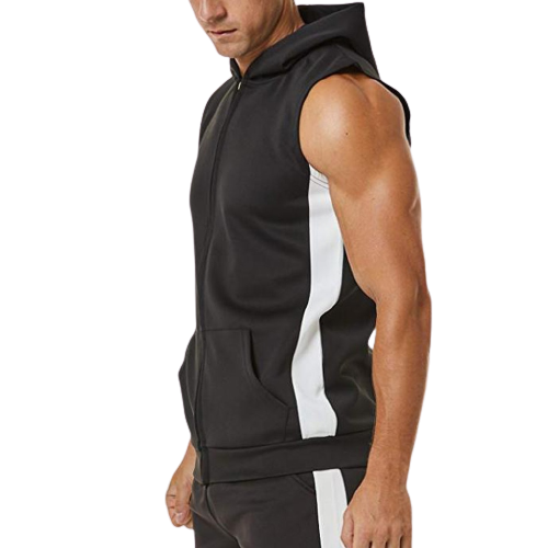 Mens Sports Hooded Vest