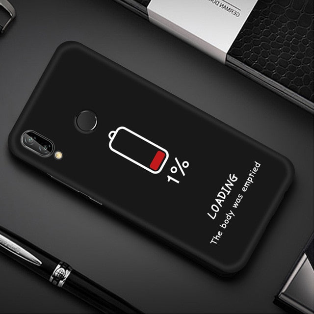 Black Silicone Phone Case