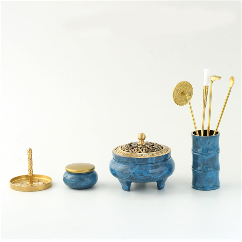 Blue Incense Burner