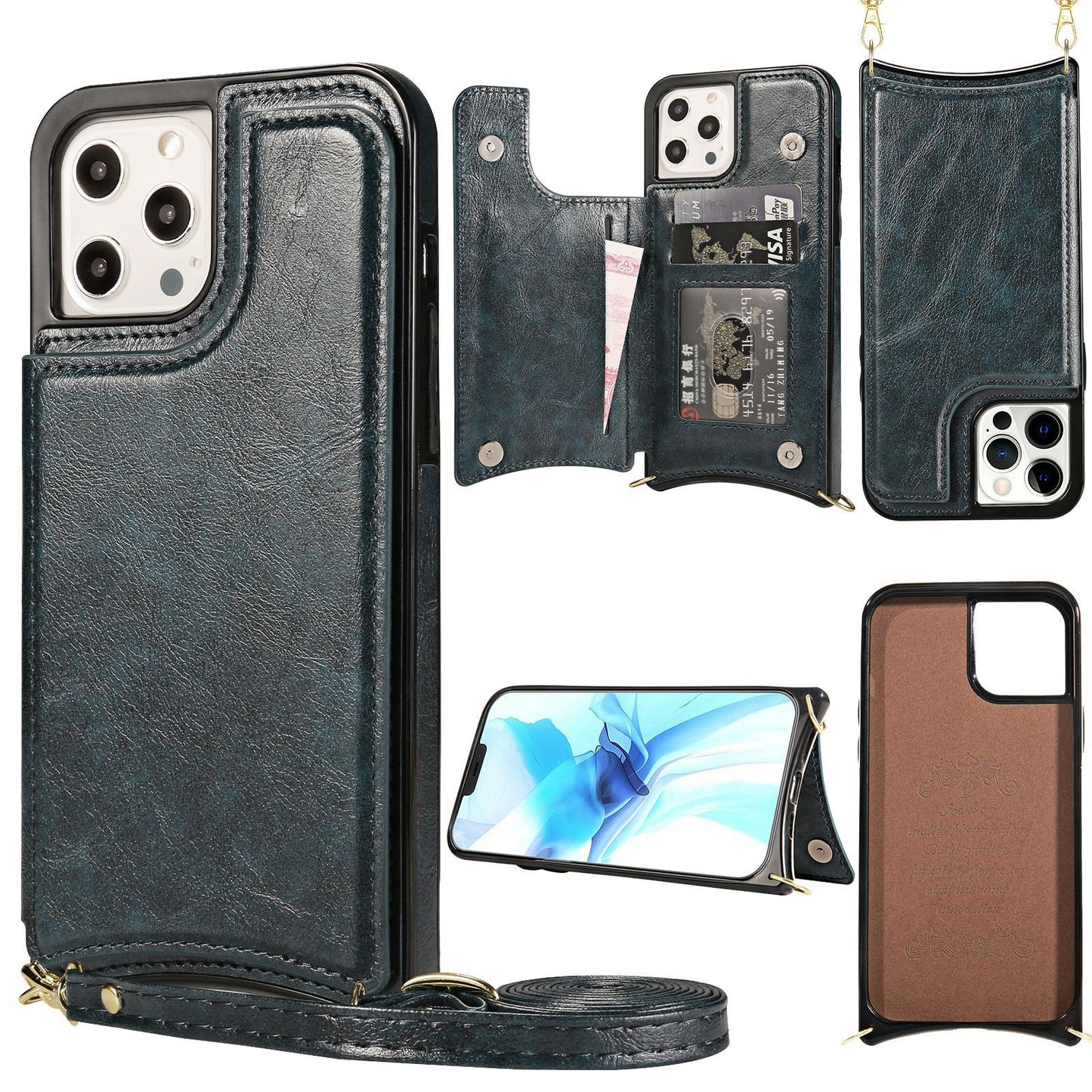 iPhone 14 Leather Phone Case