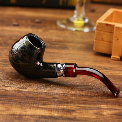 Resin Pattern Herb Pipe