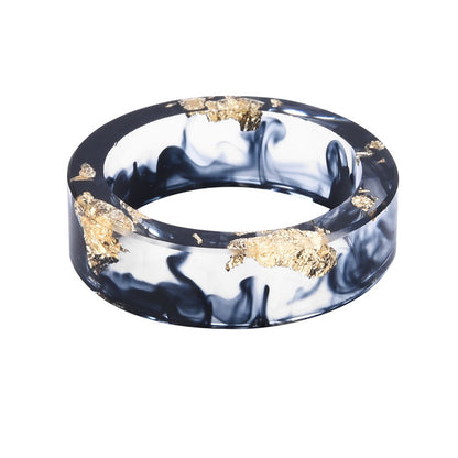 Gold Foil Resin Ring