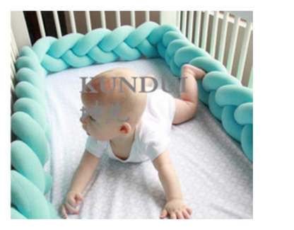 Baby Bumper Braid Knot Pillow