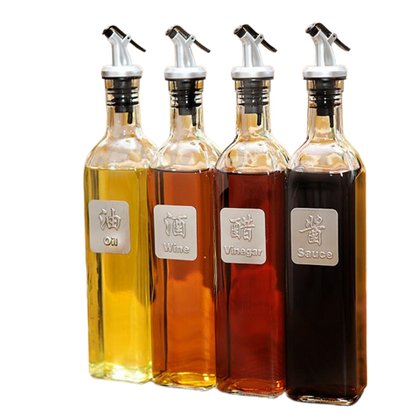 Glass Oil Bottle Kitchen Tools Accessories