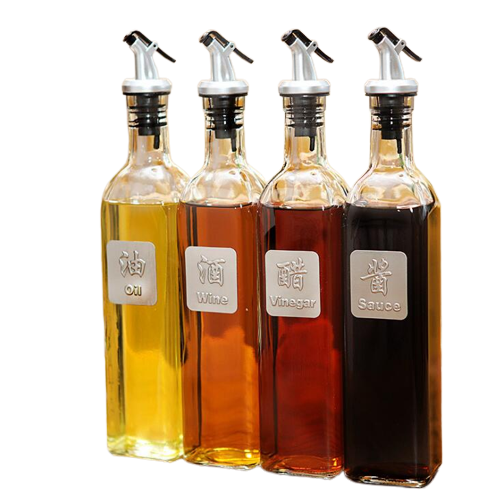 Glass Oil Bottle Kitchen Tools Accessories