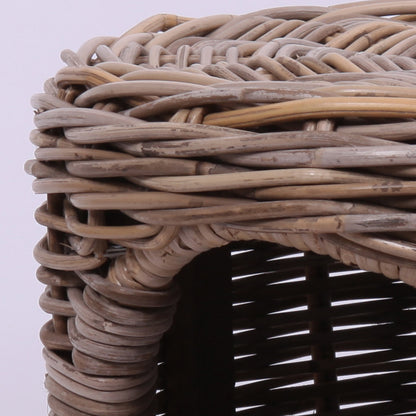 Rattan Round Kennel Stool