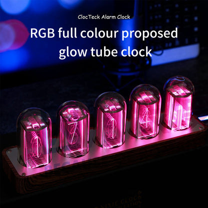 LED Glow Tube Clock