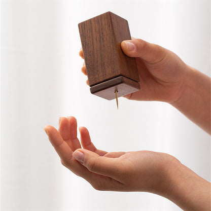 Black Walnut Toothpick Box