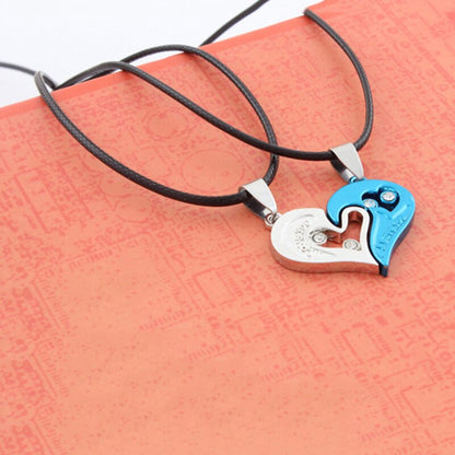 Couple Heart Necklace