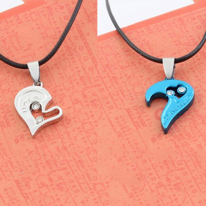 Couple Heart Necklace