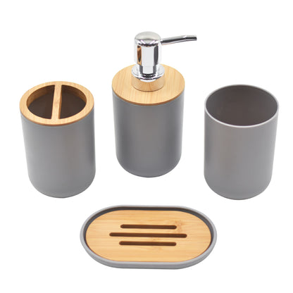 Bamboo&Wood Bathroom Set