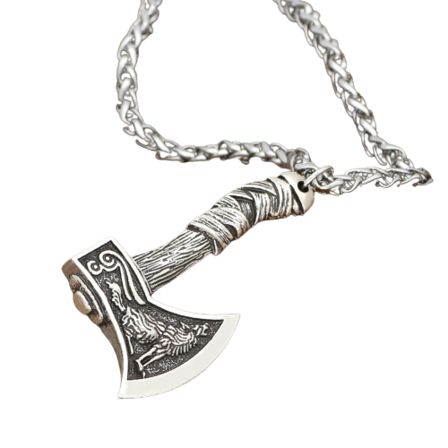 Viking Axe Necklace