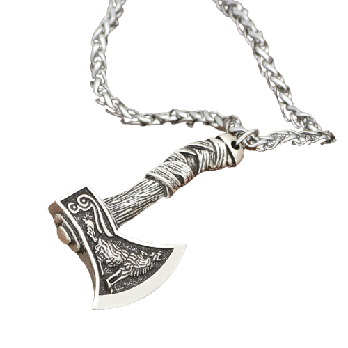 Viking Axe Necklace