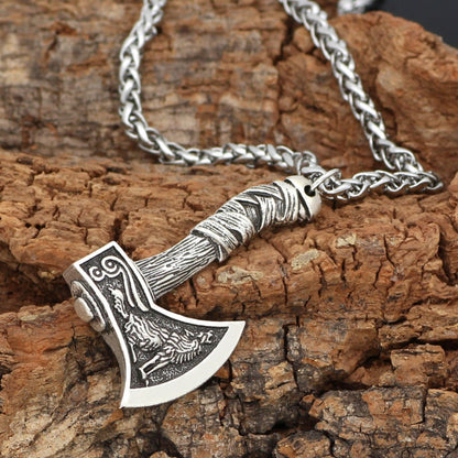 Viking Axe Necklace