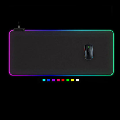 RGB Gaming Mouse Pad W/No Print