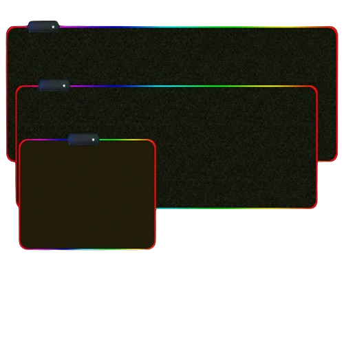 RGB Gaming Mouse Pad W/No Print