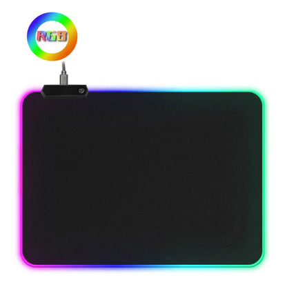 RGB Gaming Mouse Pad W/No Print