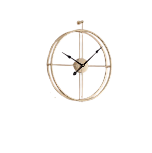 Large Wroth Iron Wall Clock