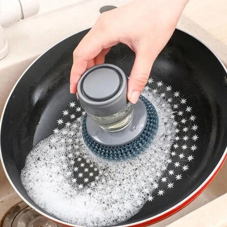 Automatic Liquid Washing Pot Brush