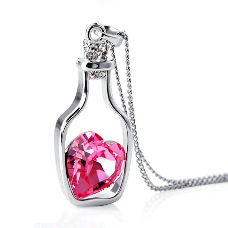 Wishing bottle pendant