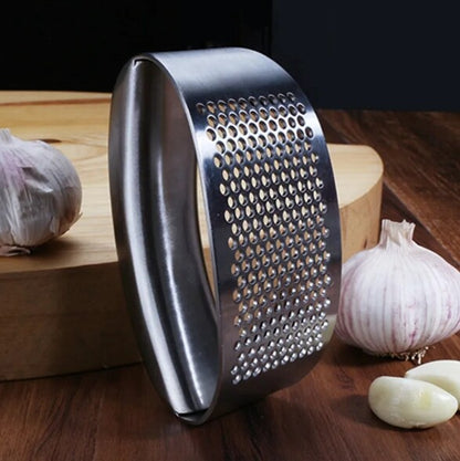 Stainless Steel Garlic Crusher