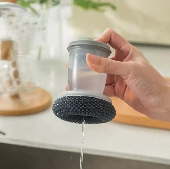 Automatic Liquid Washing Pot Brush